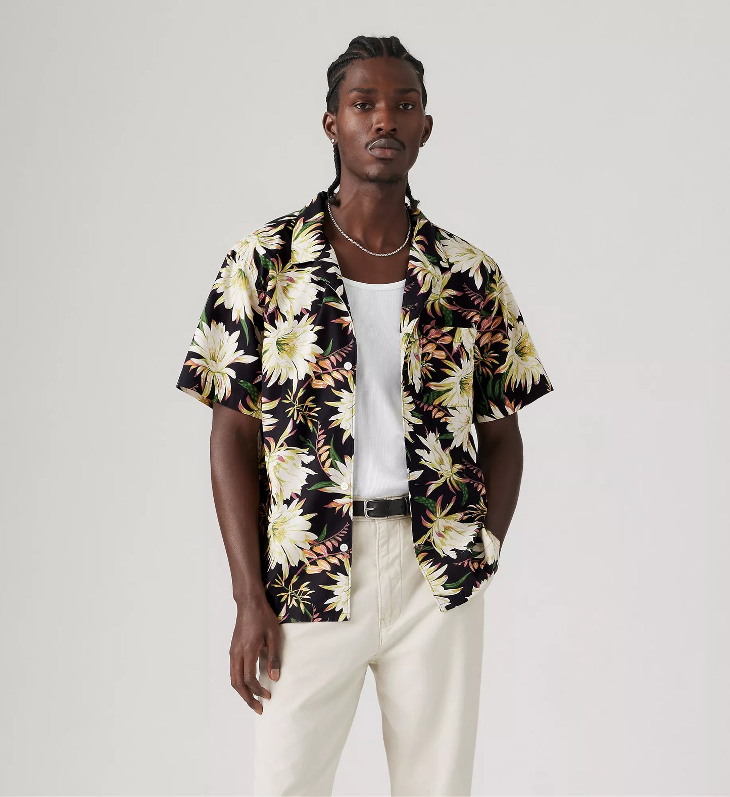 Levis Sunset Camp Hemd Floral Black