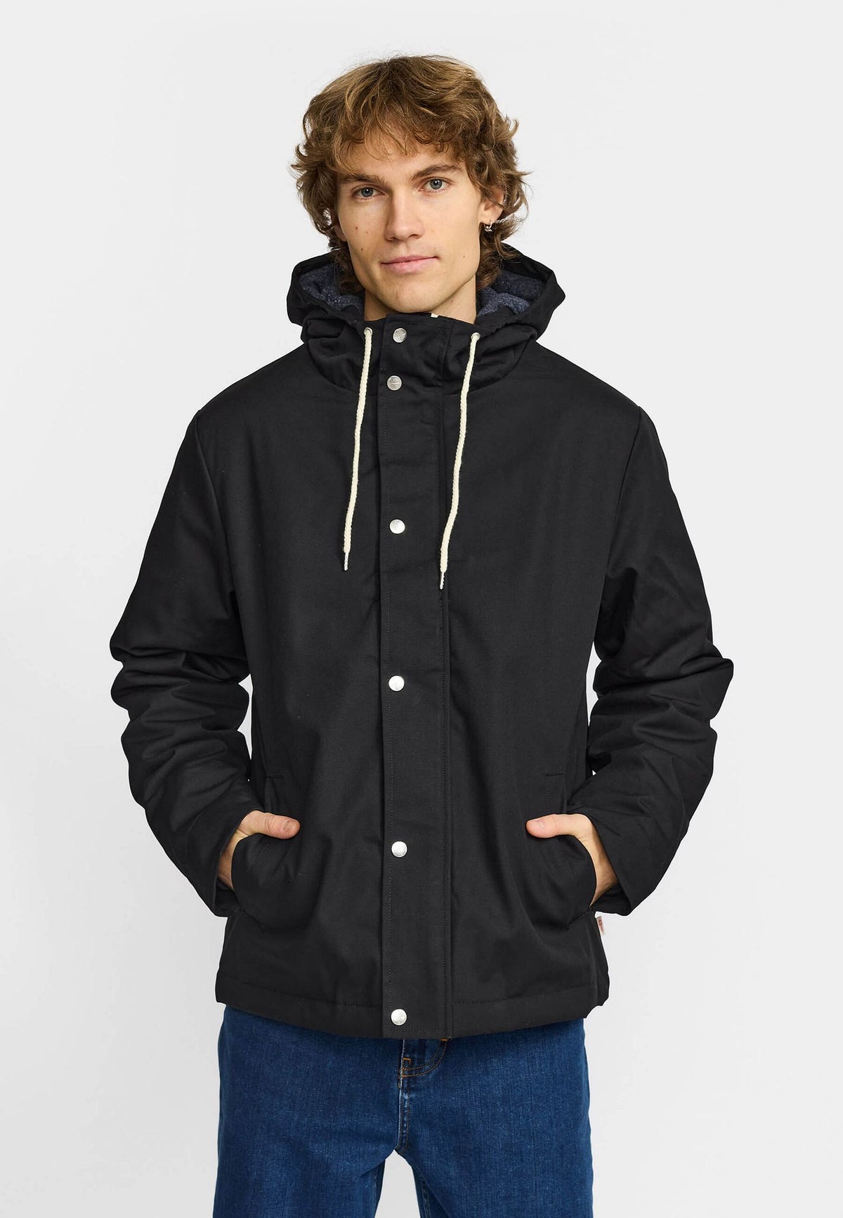 Revolution Hooded Jacket Black