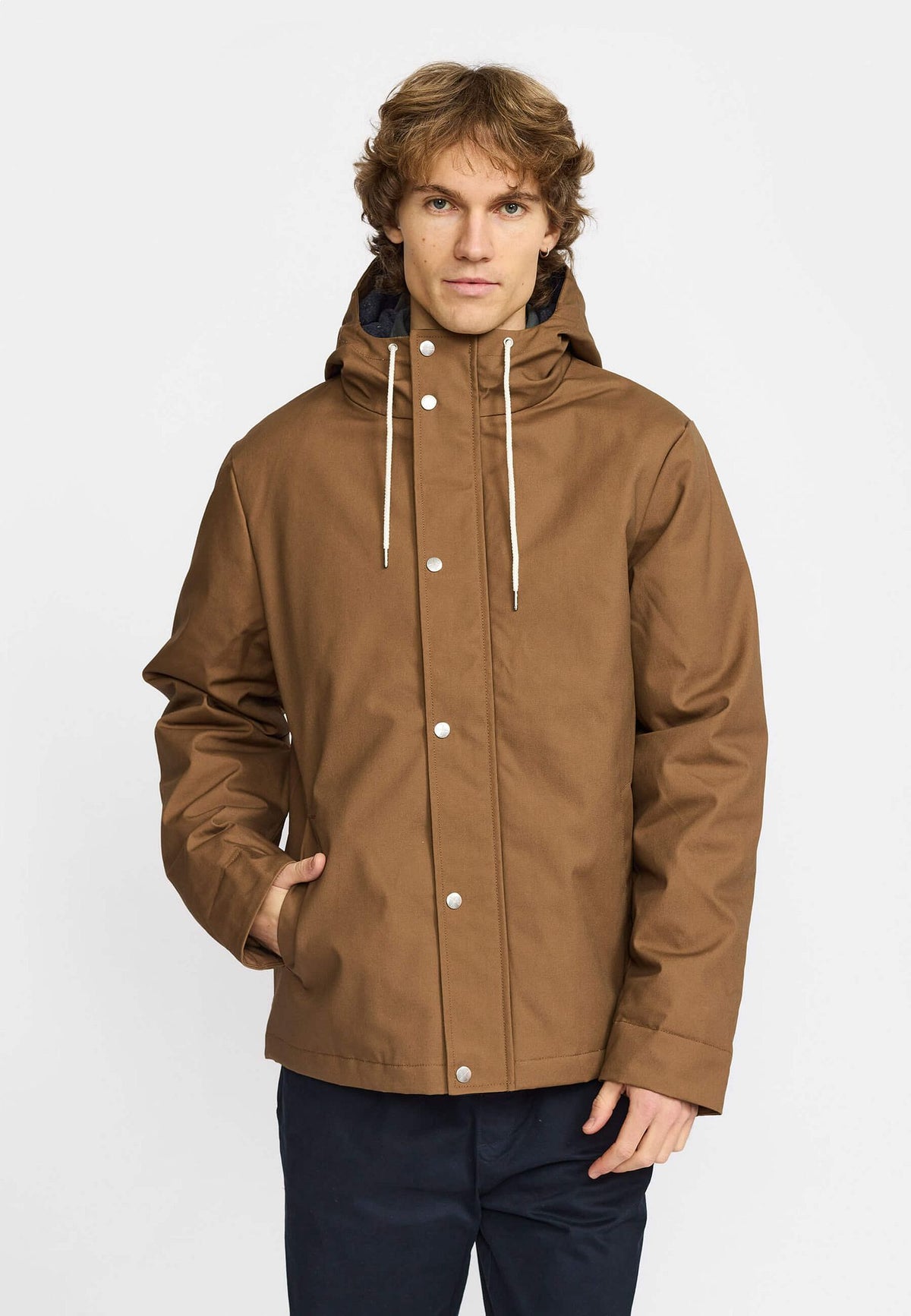 Revolution Hooded Jacket Lightbrown