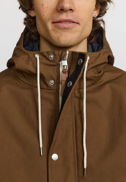 Revolution Hooded Jacket Lightbrown