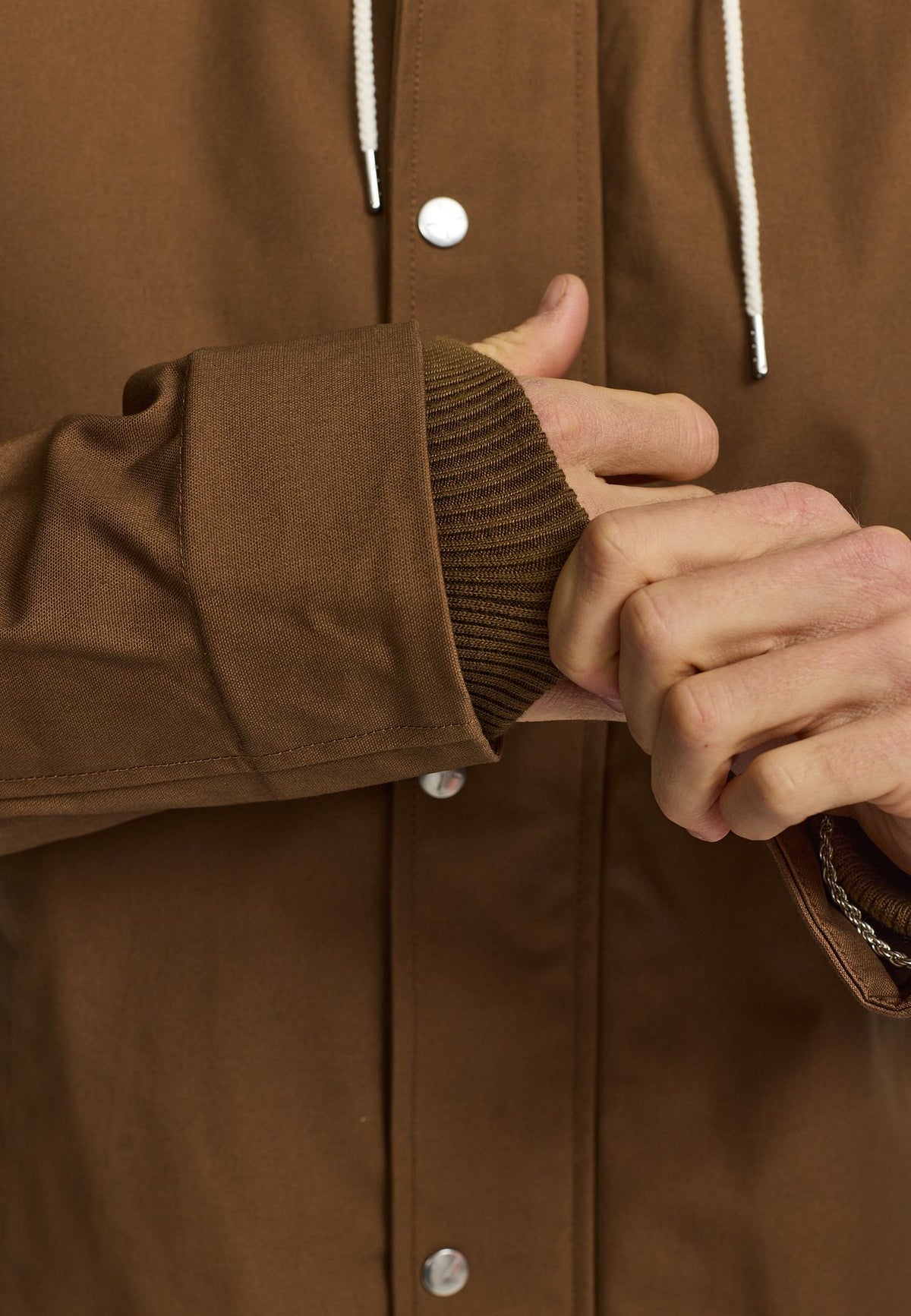 Revolution Hooded Jacket Lightbrown