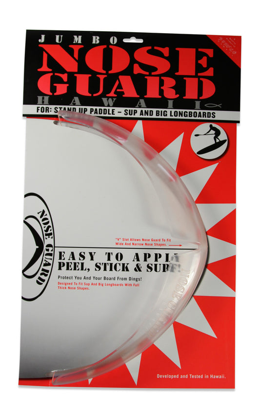 SurfCo Hawaii Jumbo Nose Guard for Stand Up Clear