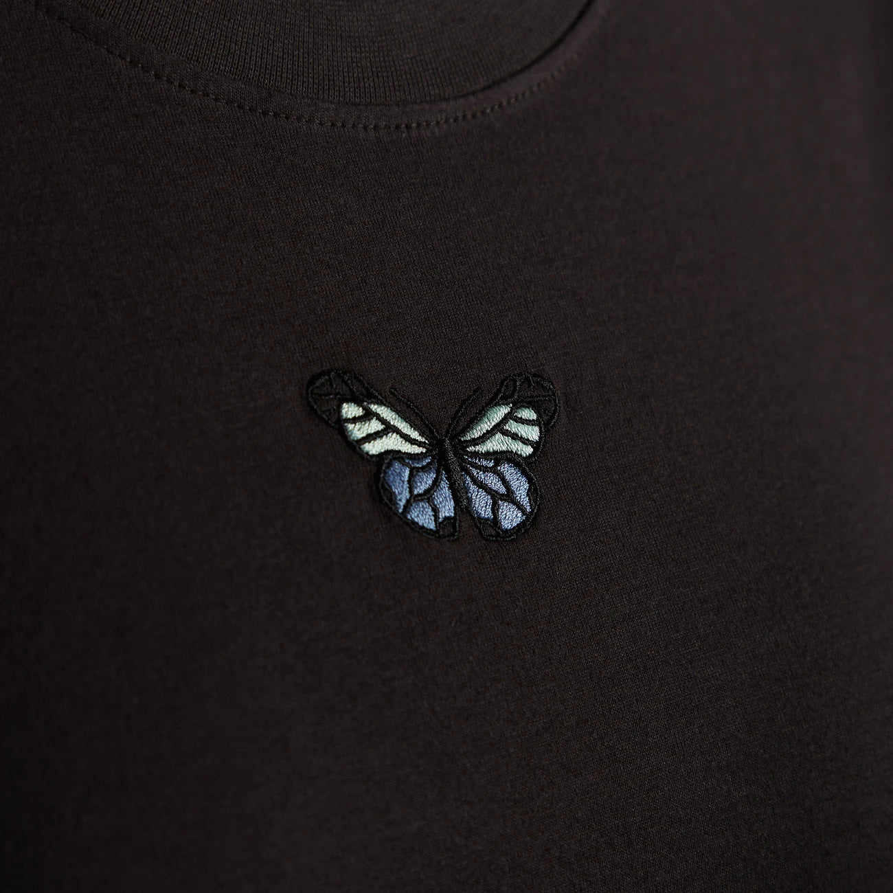 Dedicated Mysen Buttrfly Charcoal T-Shirt