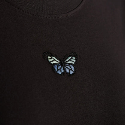 Dedicated Mysen Buttrfly Charcoal T-Shirt