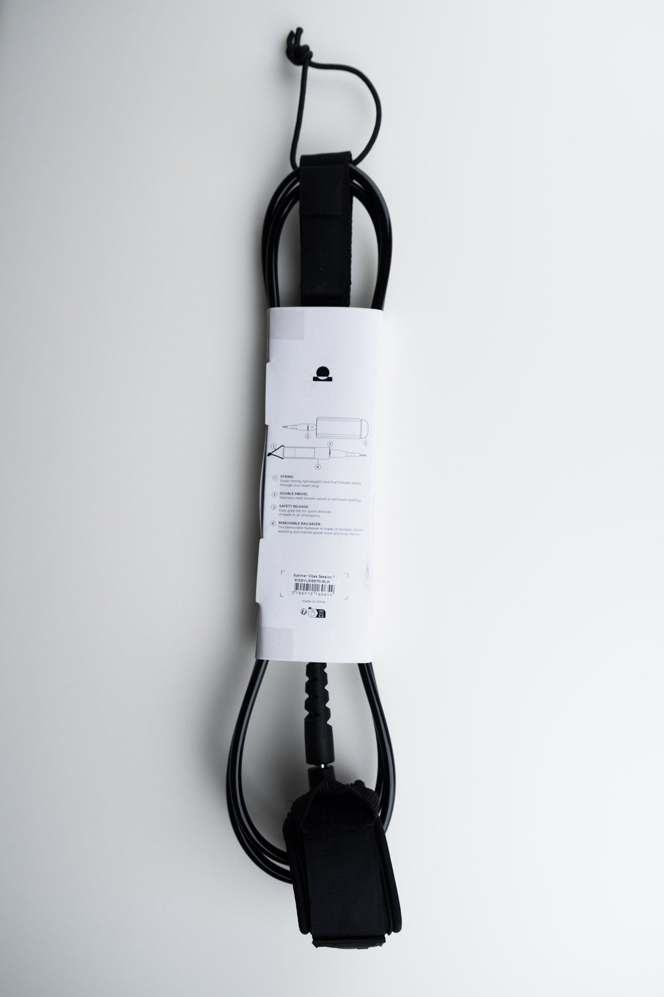 Bell Summer Vibes Session 7ft leash BLK 7.0