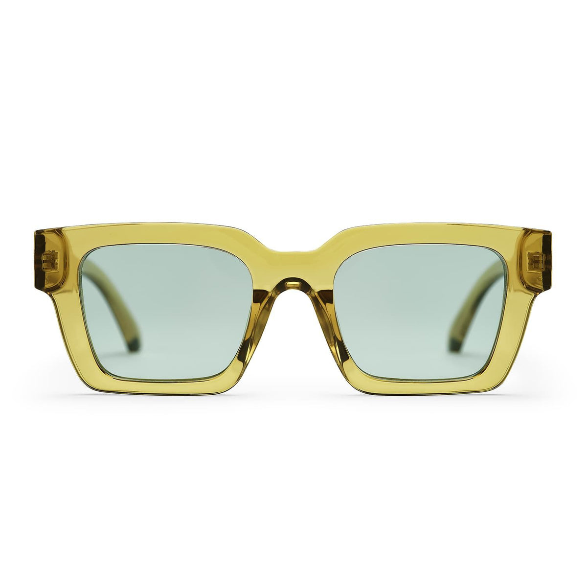 CHPO Max Sonnenbrille Transparent Olive Transparent Olive / Hellgrün