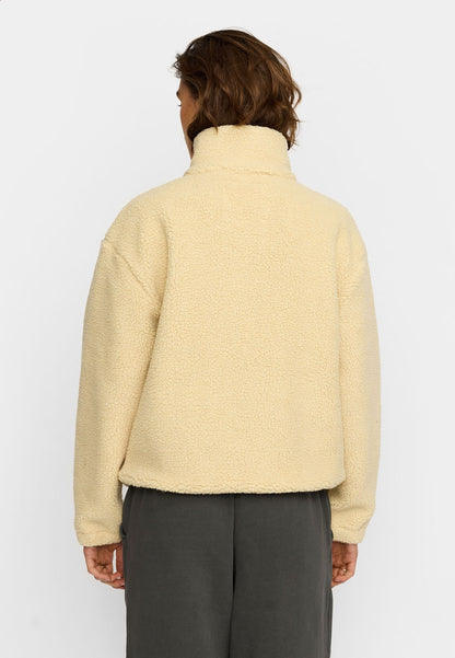 Selfhood Pocket Teddy Jacket Beige