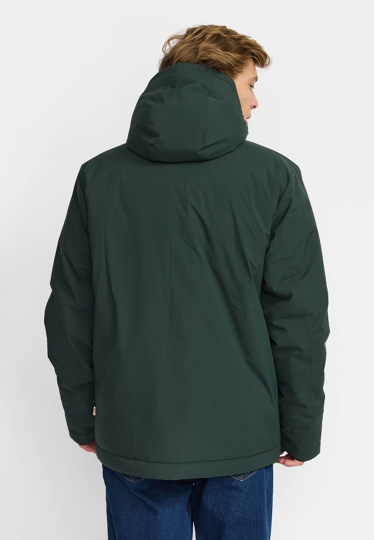 Revolution Wattierte Cityjacke Dunkelgrün 