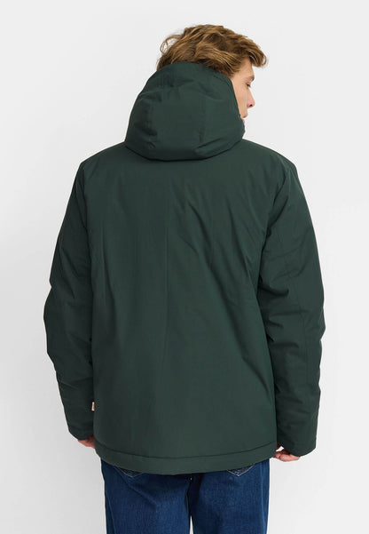 Revolution Wattierte Cityjacke Dunkelgrün 