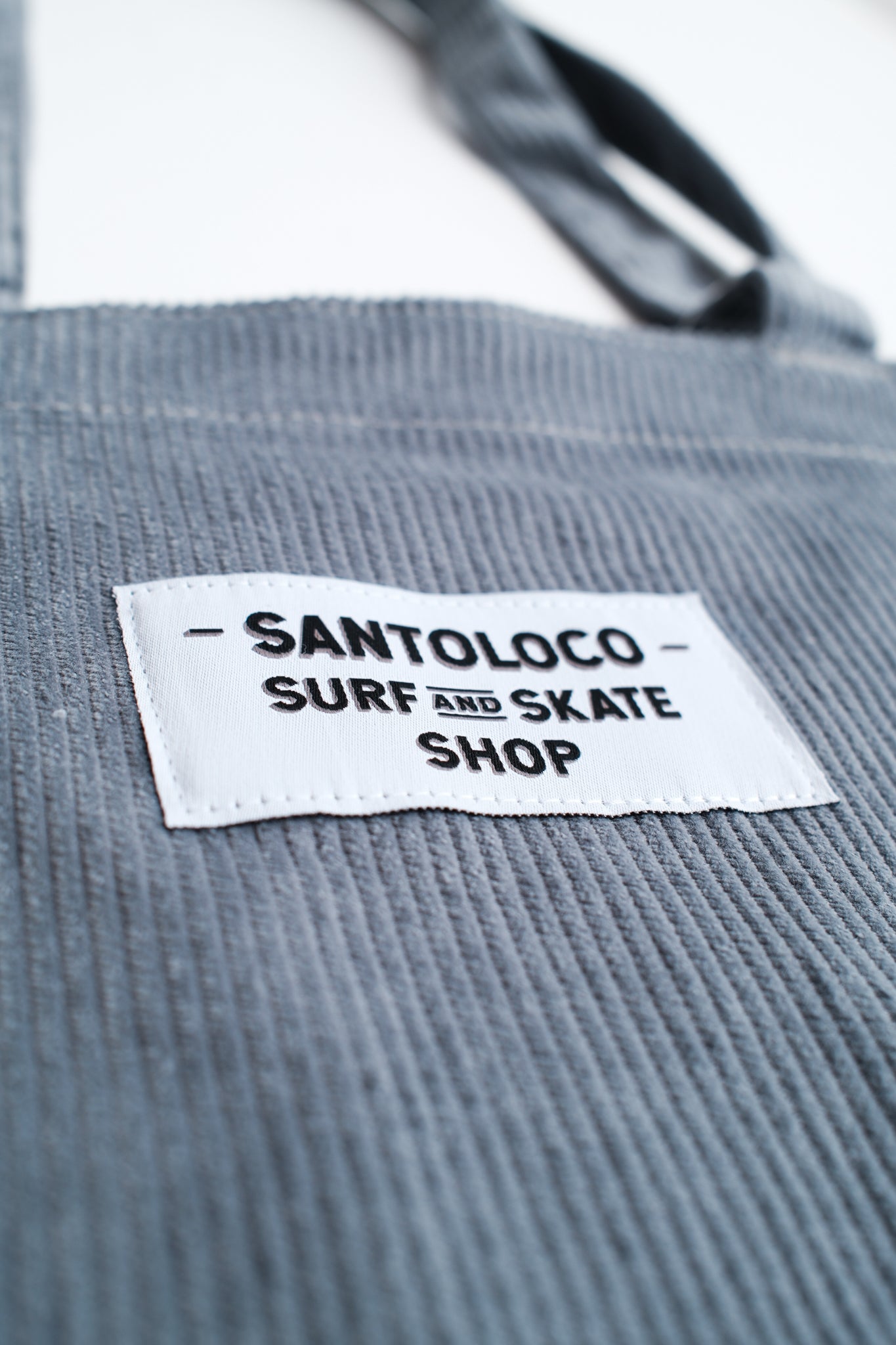 SantoLoco Tote Bag Fade Grey