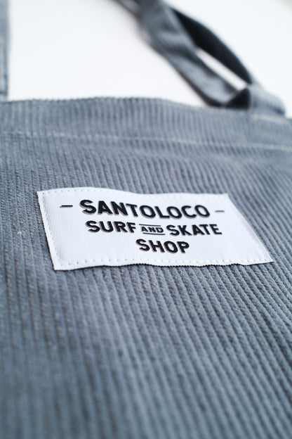 SantoLoco Tote Bag Fade Grey