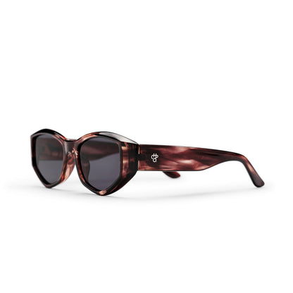 Chpo Marina Sunglasses Turtle Grey / Grey