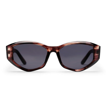 Chpo Marina Sunglasses Turtle Grey / Grey