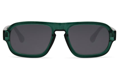 Brto Recycled Sunglass Green Black