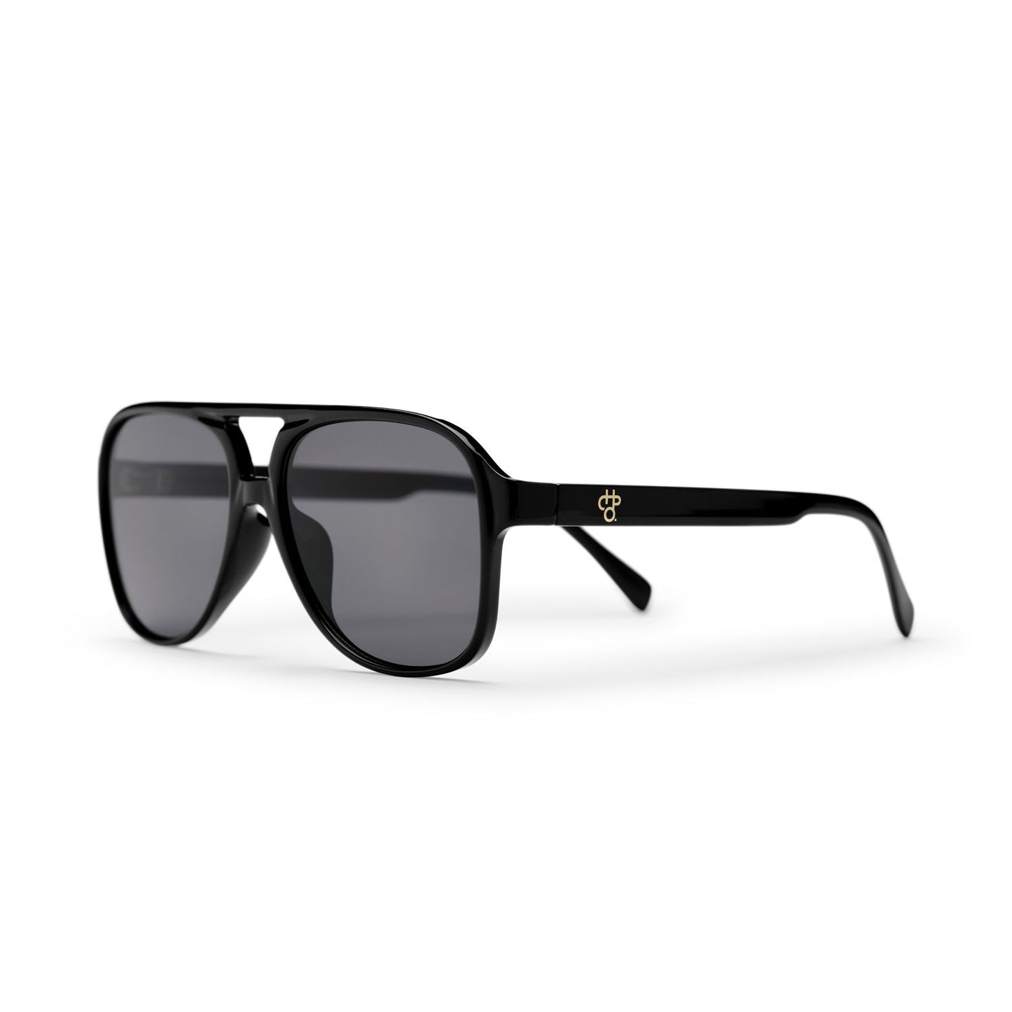 CHPO Dallas Sunglasses Shiny Black / Black