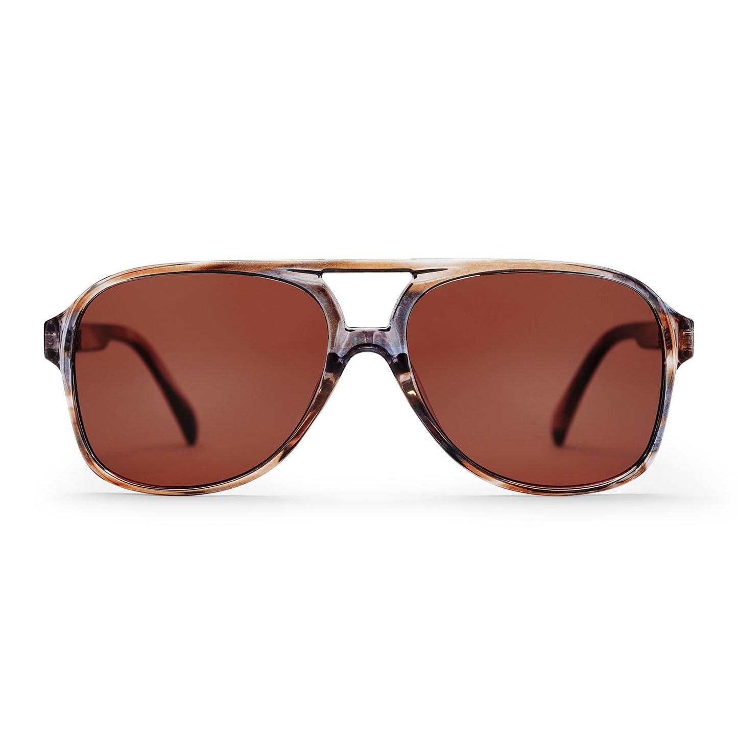 CHPO Dallas Sunglasses Cigar smoke / Brown