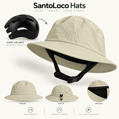 SantoLoco Surf Hat Pro SPF50+ Beige