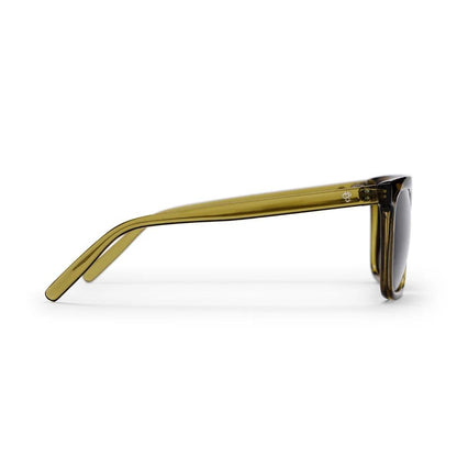 CHPO Bruce Sunglasses Shiny Black Black / Moss green