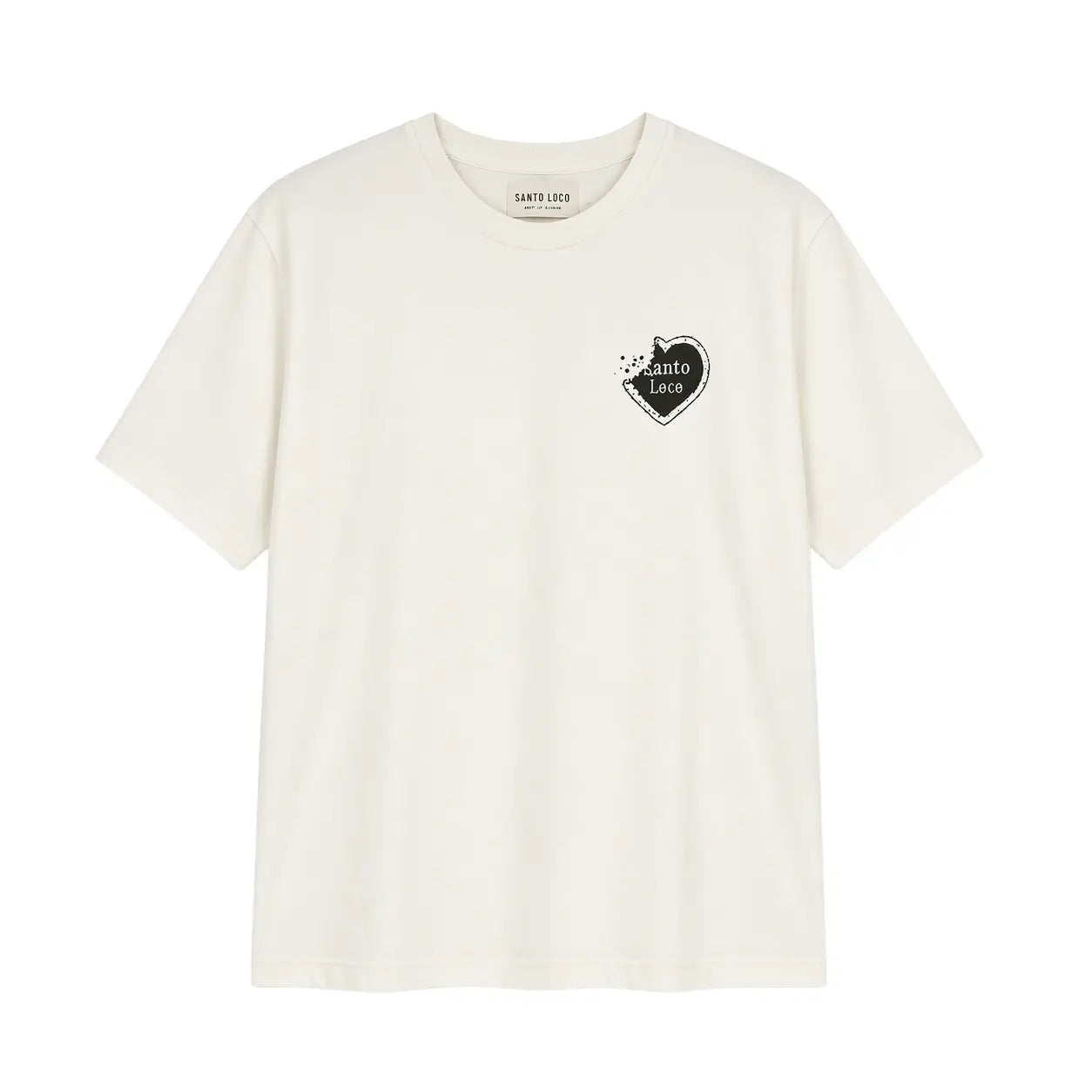 T-shirt SantoLoco Wiesn Hai Branca