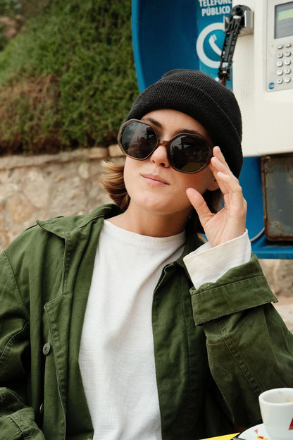 CHPO Ingrid Sunglasses Moss Green