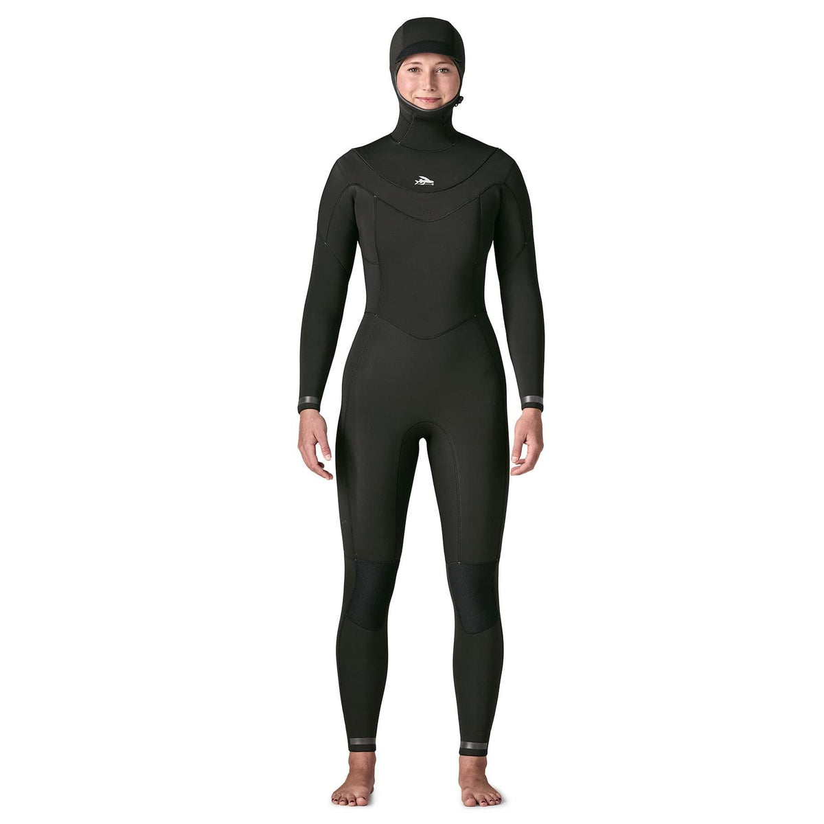 Patagonia Women's Regulator Wetsuit 6/5 Hooded Black