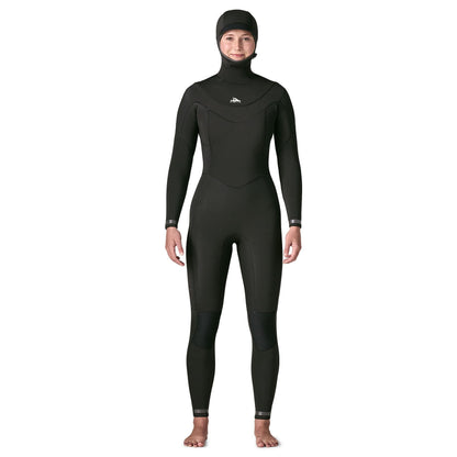 Patagonia Women's Regulator Wetsuit 6/5 Hooded Black