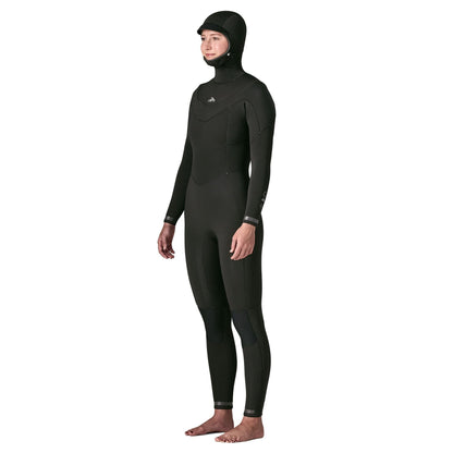 Patagonia Women's Regulator Wetsuit 6/5 Hooded Black