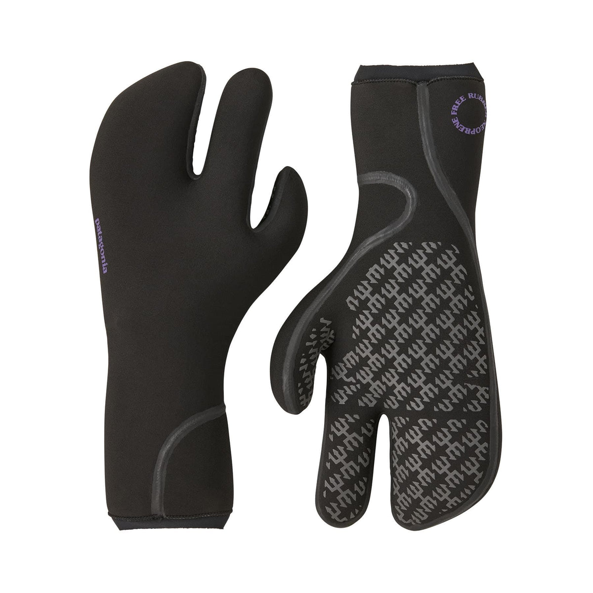 Patagonia Regulator 5mm Three Finger Mitts Black