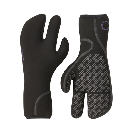 Patagonia Regulator 5mm Three Finger Mitts Black