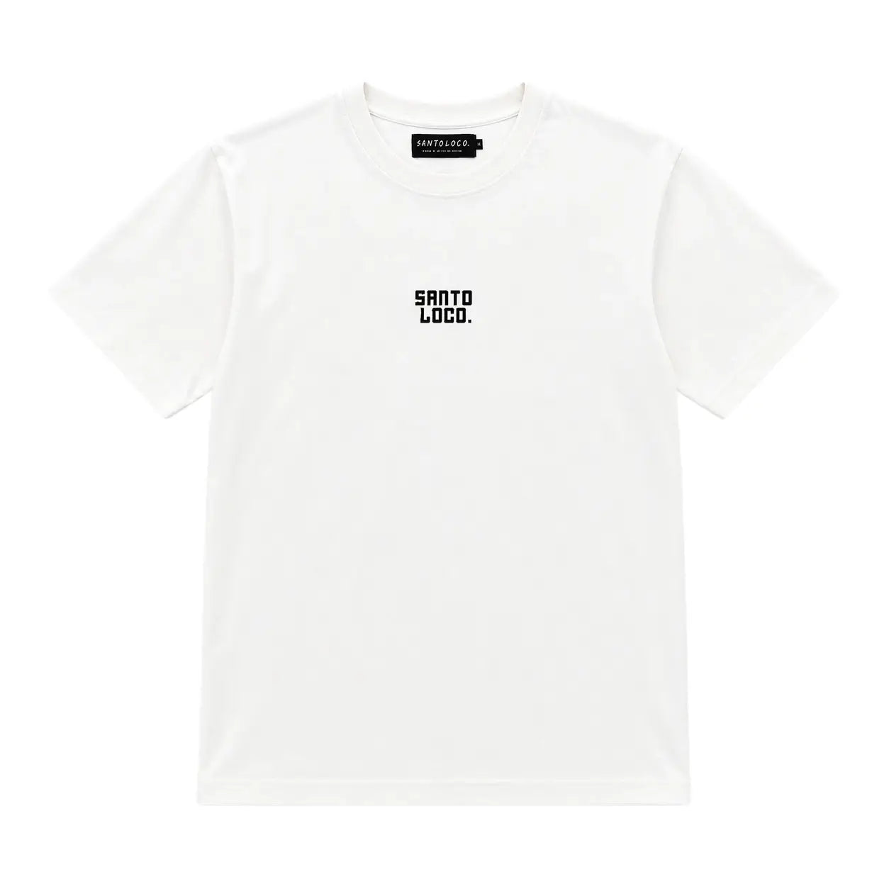 Camiseta SantoLoco Pixel Hai Branca