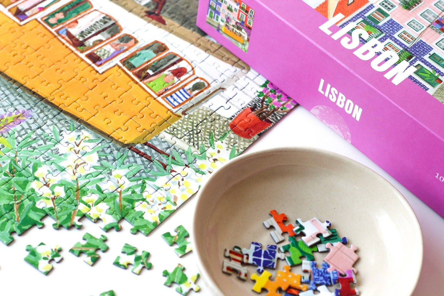 Puzzle Lisbon, 1000 pieces