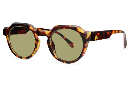 Brto Recycled Sunglass Tort Olive
