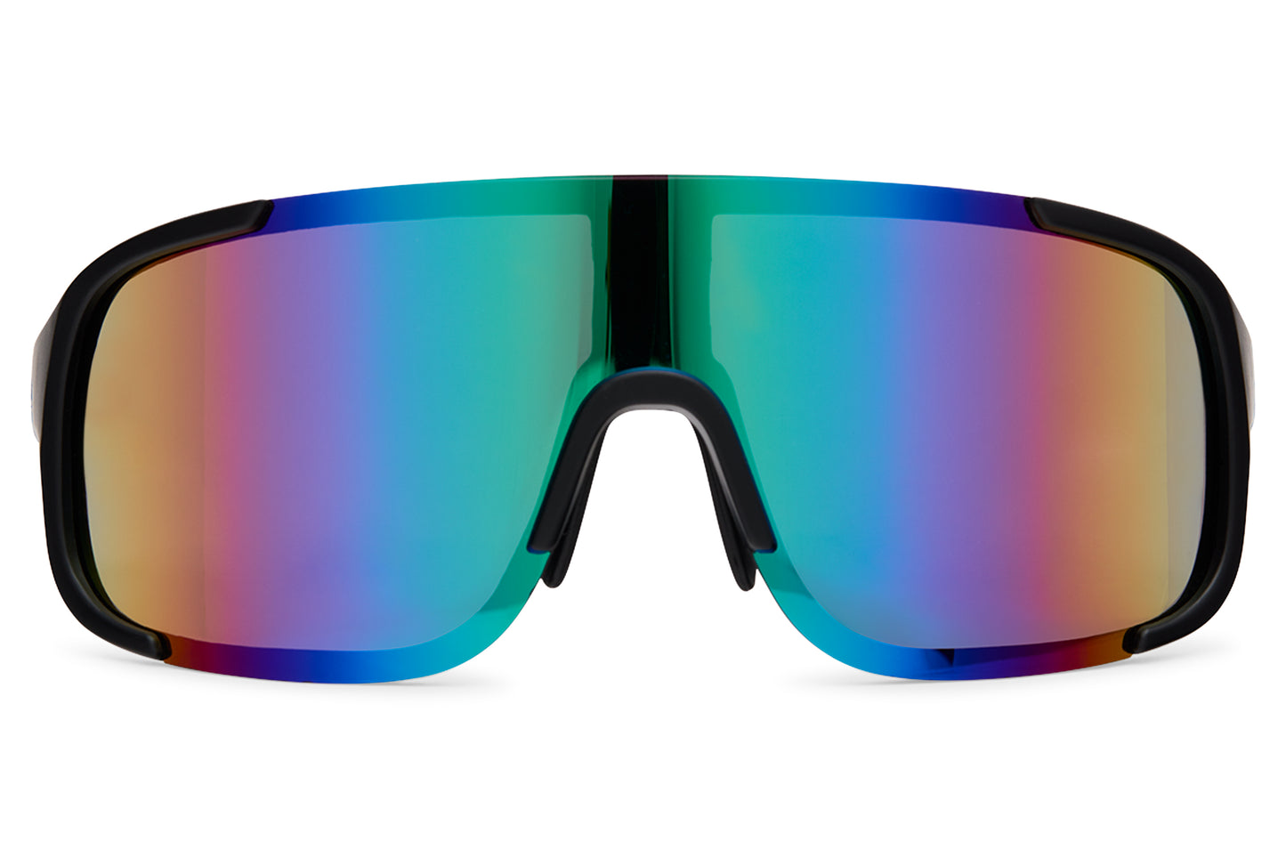 Brto Recycled Sunglass Black Rainbow