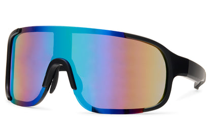 Brto Recycled Sunglass Black Rainbow
