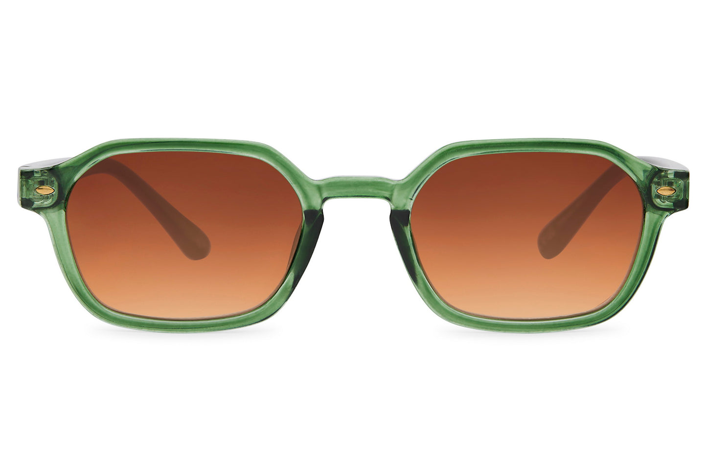 Brto Recycled Sunglass Green Brown