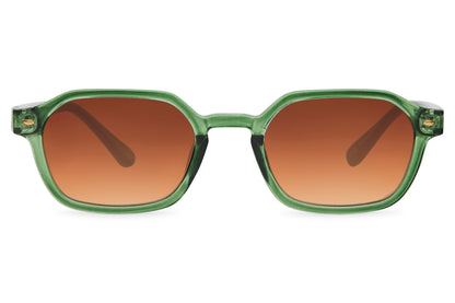 Brto Recycled Sunglass Green Brown