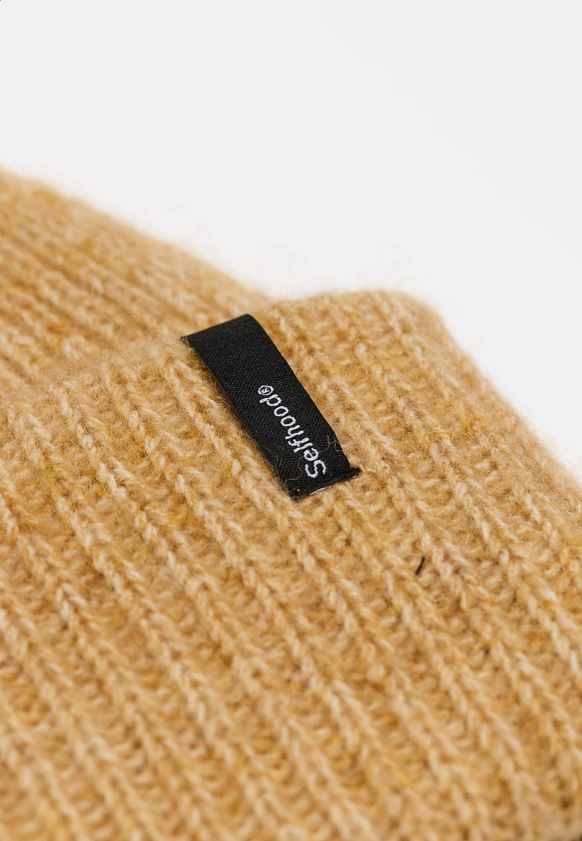 Selfhood Fluffy Beanie Camel