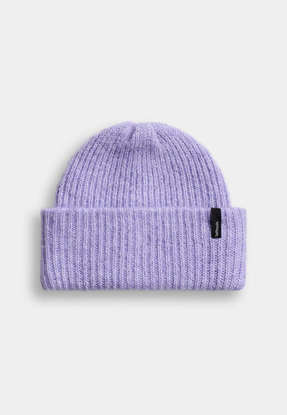 Selfhood Fluffy Beanie Green Lilac