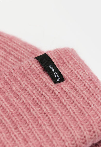Selfhood Fluffy Beanie Green Rose