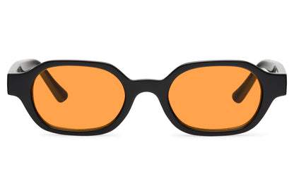 Brto Recycled Sunglass Black Orange