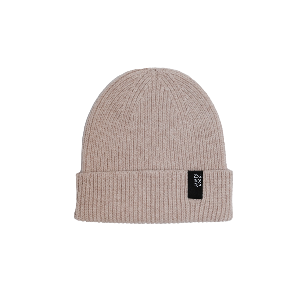 SantoLoco Gorro Beanie Beige