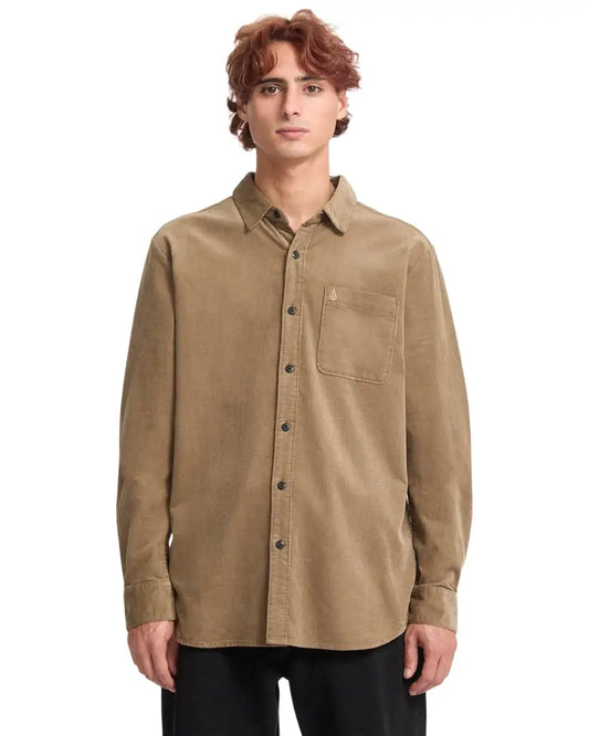 Volcom Zander Hemd Braun