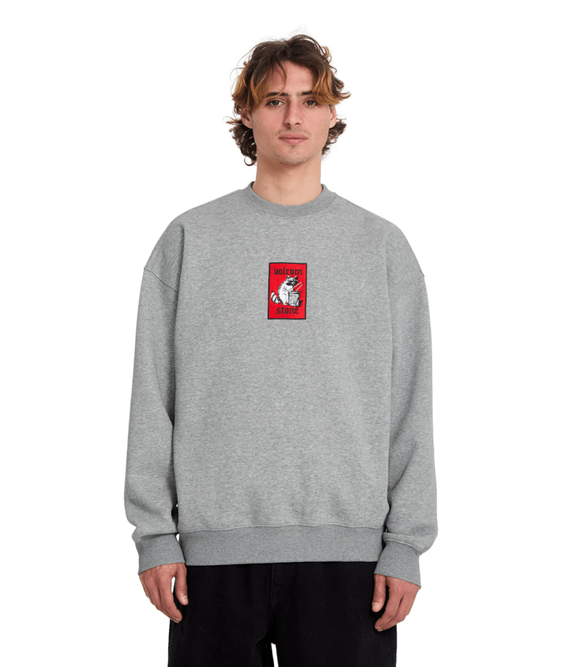 Volcom Rockout Crew Grey