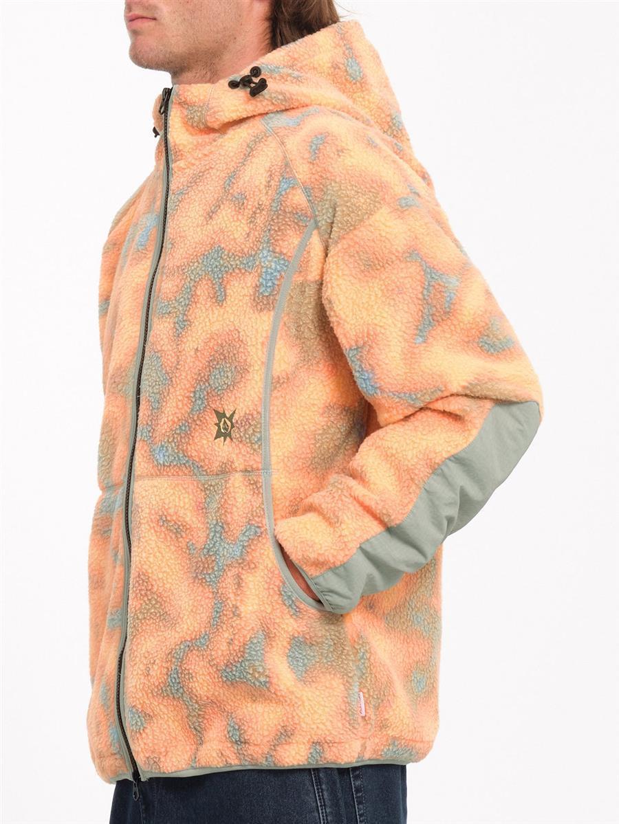 Volcom TT B Iguchi Zip Fleece Hoodie