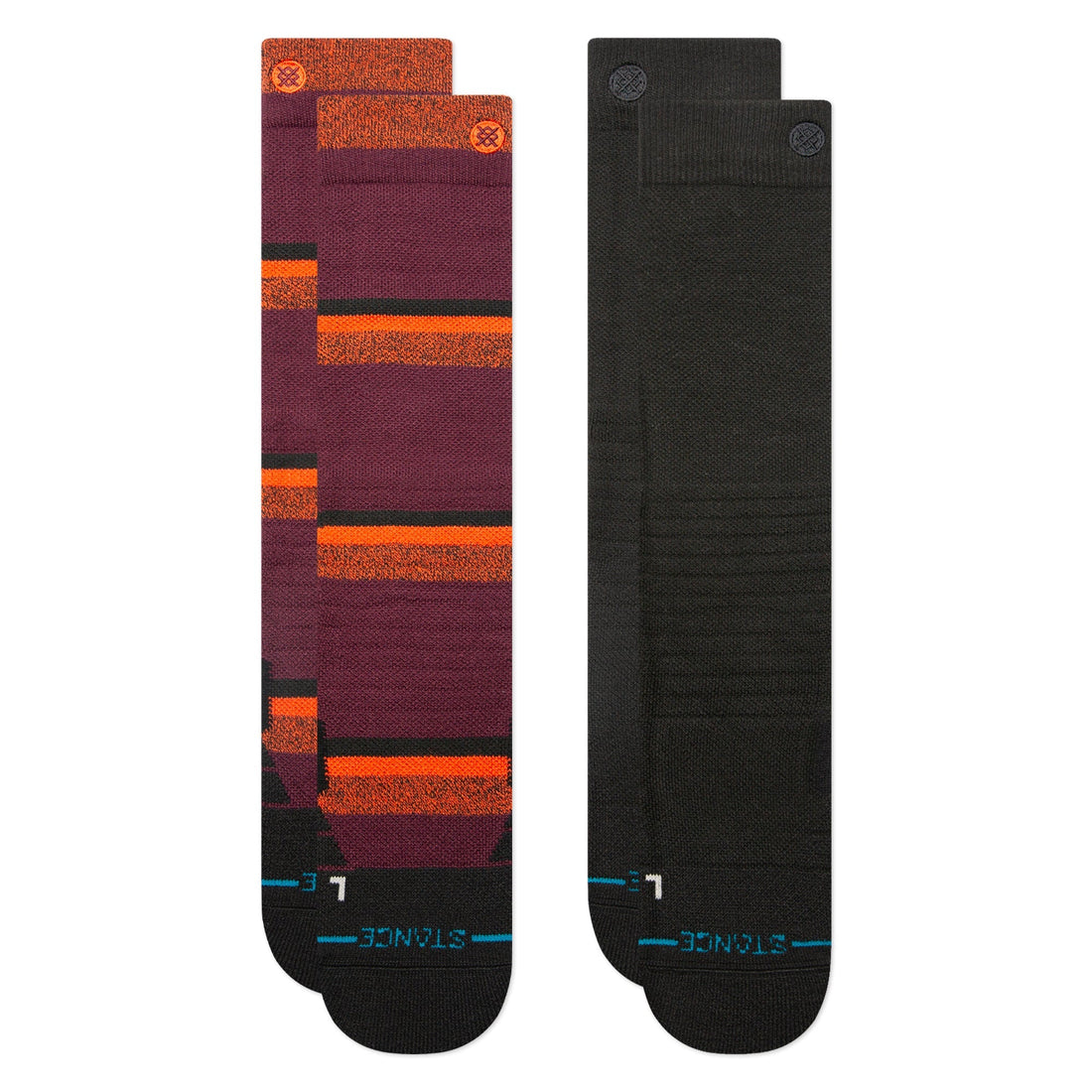 Stance Nightride Mid Poly Snow Socken 2er Pack