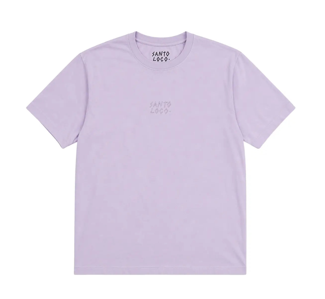 SantoLoco Stick Logo T-Shirt Lila