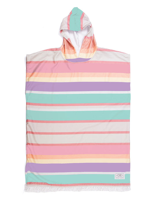 Ocean and Earth Ladys Sunkissed Hooded Poncho