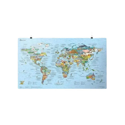 Mapa da lista de desejos do Awesome Maps