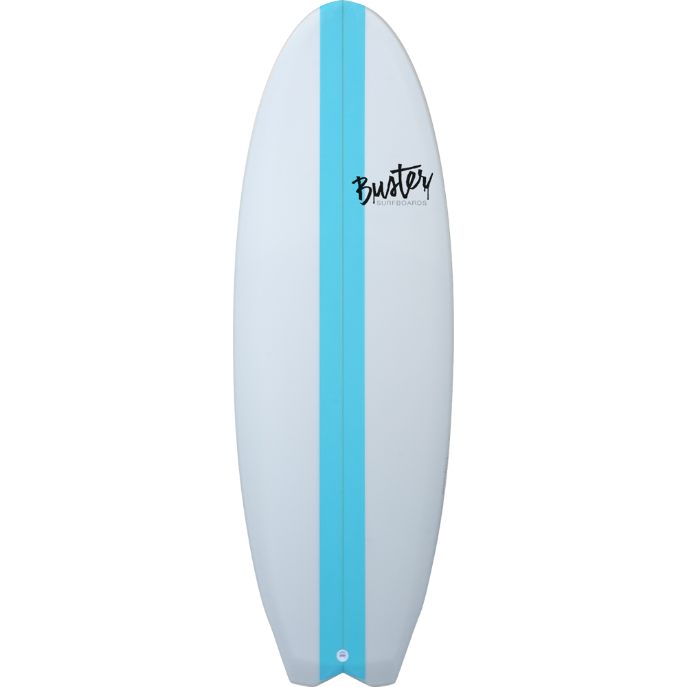 Buster Space Twin 5'0 Surfbrett Super Rails