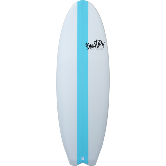 Buster Space Twin 5'0 Surfboard Super Rails